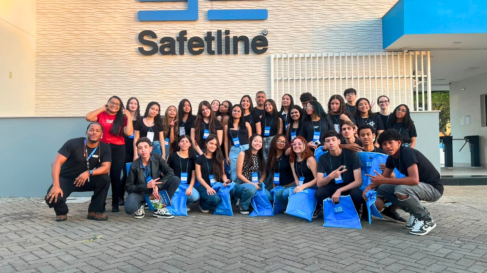 Giro Safetline recebe nova turma da Escola Estadual Manoel Ignácio