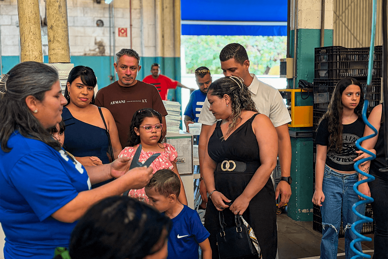 Visita de Dia dos Pais reúne famílias e fortalece laços na Safetline